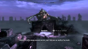 Skyrim: Dawnguard DLC Walkthrough Part 17 - Durnehviir