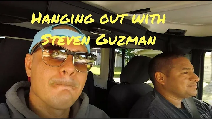 Hanging out with Steven Guzman