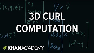 3d curl computation example