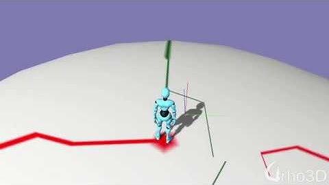 Urho3D spherical world