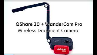Teach From Anywhere! Qomo WanderCam Pro Wireless Doc Cam (4K + Plug & Play) @3dprintingsystems