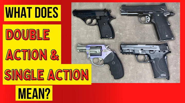 What does Double Action & Single action mean?