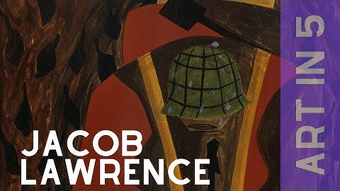 African American artis Jacob Lawrence