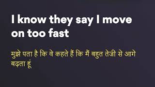 Ariana Grande - thank u, next Lyrics English Hindi || English Song With Hindi Lyrics