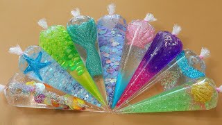 Making Slime With Piping Bags Most Satisfying Slime Videoasmr