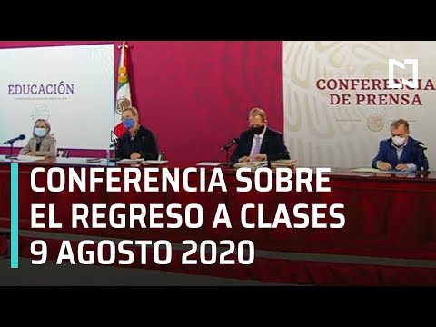 Conferencia Sobre Regreso a Clases - 9 de Agosto 2020