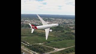 This plane passes through beautiful places in the world EPS 466