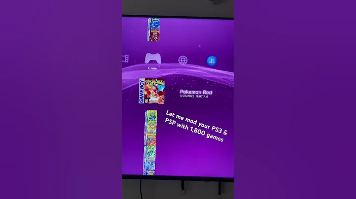 Modded PS3 with 1,800 games