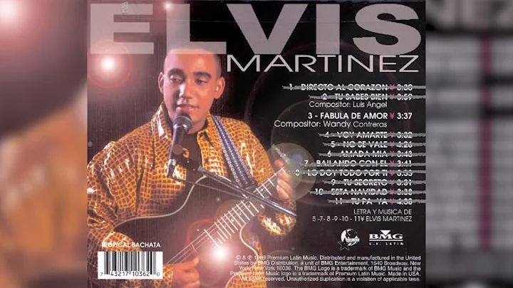 Elvis Martinez - Fabula De Amor (Audio Oficial) lb...