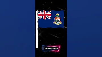 CAYMAN ISLAND - National flag.