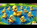 *"Little Ducks’ Adventure"* song for kids|| kids nursery rhymes