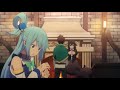 Aqua vs chomusuke   konosuba movie