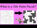 Solving a Tile Paint Puzzle