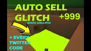 AUTOSELL GLITCH + EVERY CODE! MINING SIMULATOR