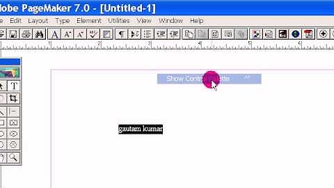 Learn DTP( IN BENGALI ) ,ADOBE PAGEMAKER ,PART-2