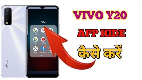 How to Hide or Unhide Apps in Vivo Y20 | Vivo Y20 Hide Apps | Hidden Features of Vivo Y20