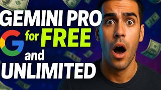 GEMINI PRO &amp; VEO 3 For Free and UNLIMITED | New Method