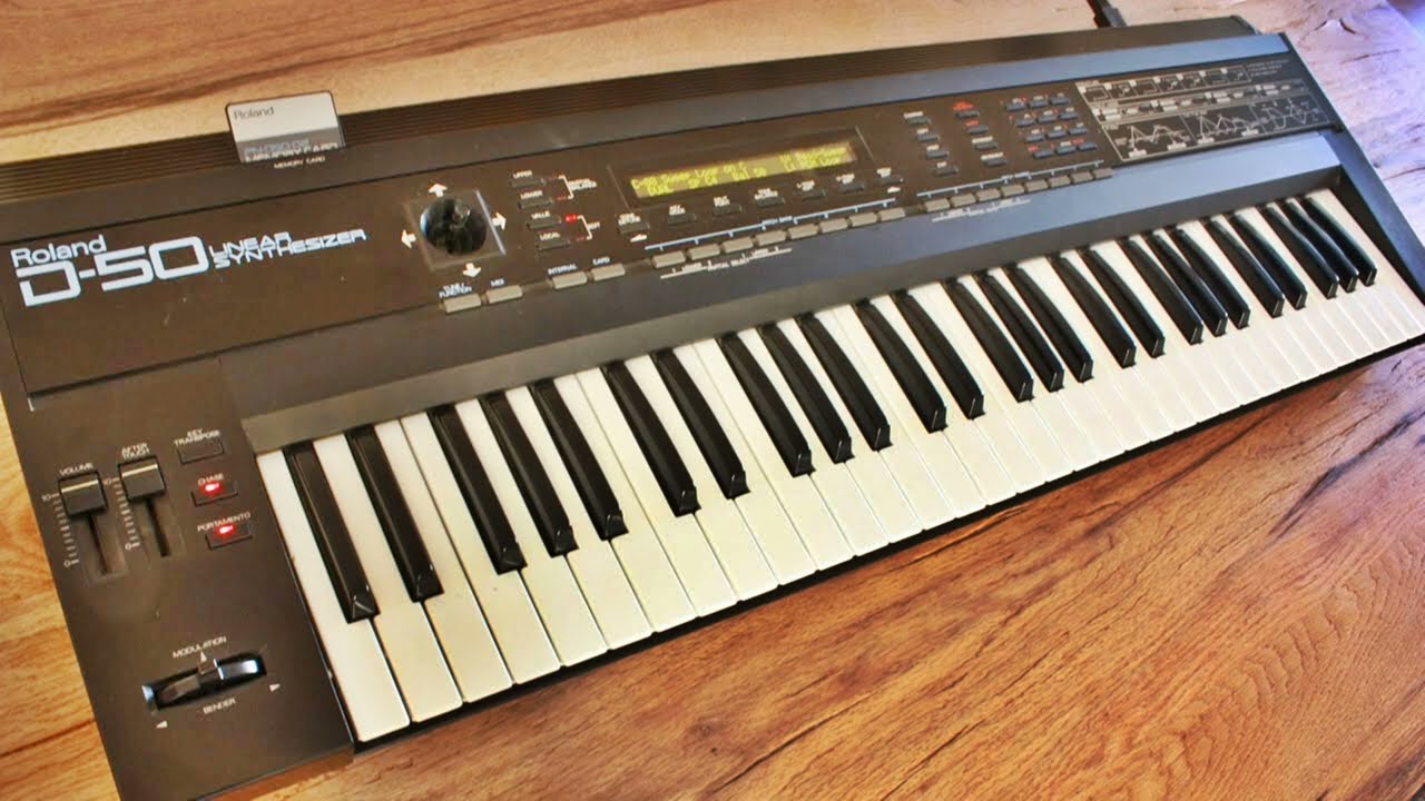 Roland #D-#50(1987) #Fantasia #Sound #prof #Miki - YouTube