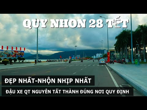 xe quy nhơn Update New QUY NHƠN CHIỀU 28 TẾT | NGÀY CUỐI ĐỂ DẠO TẾT