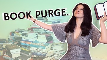 Decluttering my BOOK collection (twenty years in the making!)
