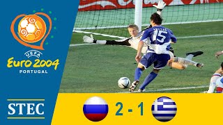 Russia vs Greece: 2-1 | UEFA Euro 2004 Group Stage