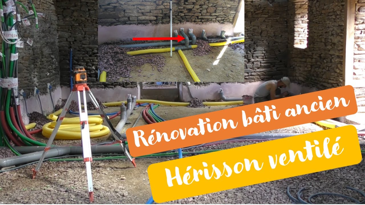 Rénovation bâti ancien - Hérisson ventilé - YouTube
