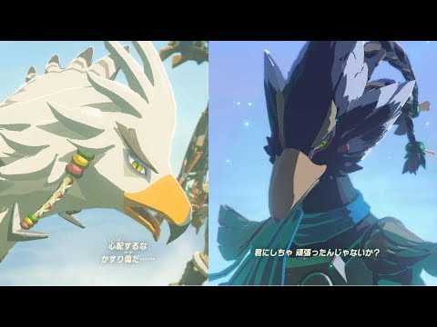 ゼルダの伝説 リーバルとテバのイベントムービー ボイスまとめ Botw Youtube