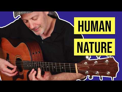 "Human Nature" - Fingerstyle Guitar - Adam Rafferty (Michael Jackson)
