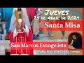 ✅ MISA DE HOY jueves 25 de Abril 2024 - Padre Arturo Cornejo