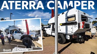 JUST RELEASED  AT Overland Flatbed Aterra Camper XL  full walk around