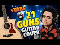 Green Day – 21 guns (easy tabs for fingerstyle guitar cover)