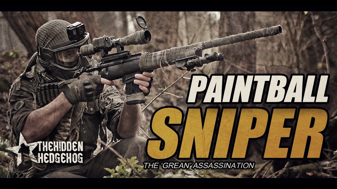 BOLT ACTION PAINTBALL SNIPER RIFLE! My custom made hammer 7 by