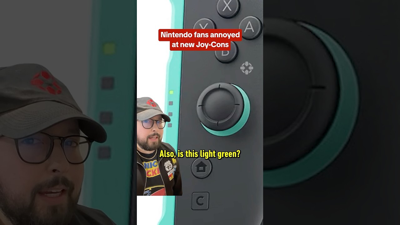 Nintendo fans are not happy about the new Joy-Con colors for Switch 2! #nintendo #switch2 #ign