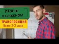 🎵ТРАНСПОЗИЦИЯ мелодии с примерами. ПРОСТО о сложном. Всего 2-3 шага