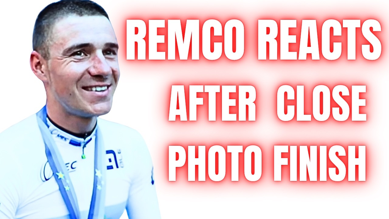 Remco Evenepoel Said THIS After Photo Finish At European Champs