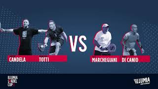 Illumia Padel Cup - Francesco Totti e Vincent Candela VS Luca Marcheggiani e Paolo Di Canio