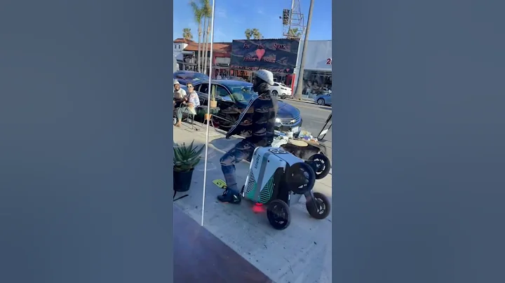 ROBOT SURVIVAL: Can Food Delivery Robots Survive Los Angeles? #automation #ai #robotics #funny