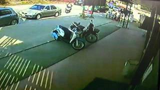 Traffic Accident In Thailand CCTV