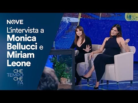 Che tempo che fa | L'intervista a Monica Bellucci e Miriam Leone