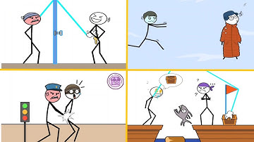 Thief Puzzle - The Puzzle Game - ALL Levels solution 1-40 Gameplay Walkthrough (Android, iOS)