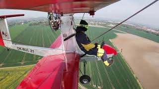 DingoUltraleichtflugzeug. Doppeldecker,  120 kg klasse.