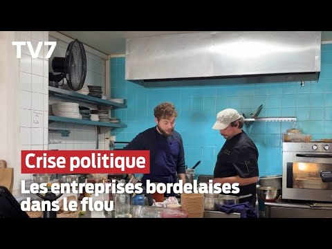 TV7 - Crise politique : les entreprises bordelaises dans le flou - video from Sudouest