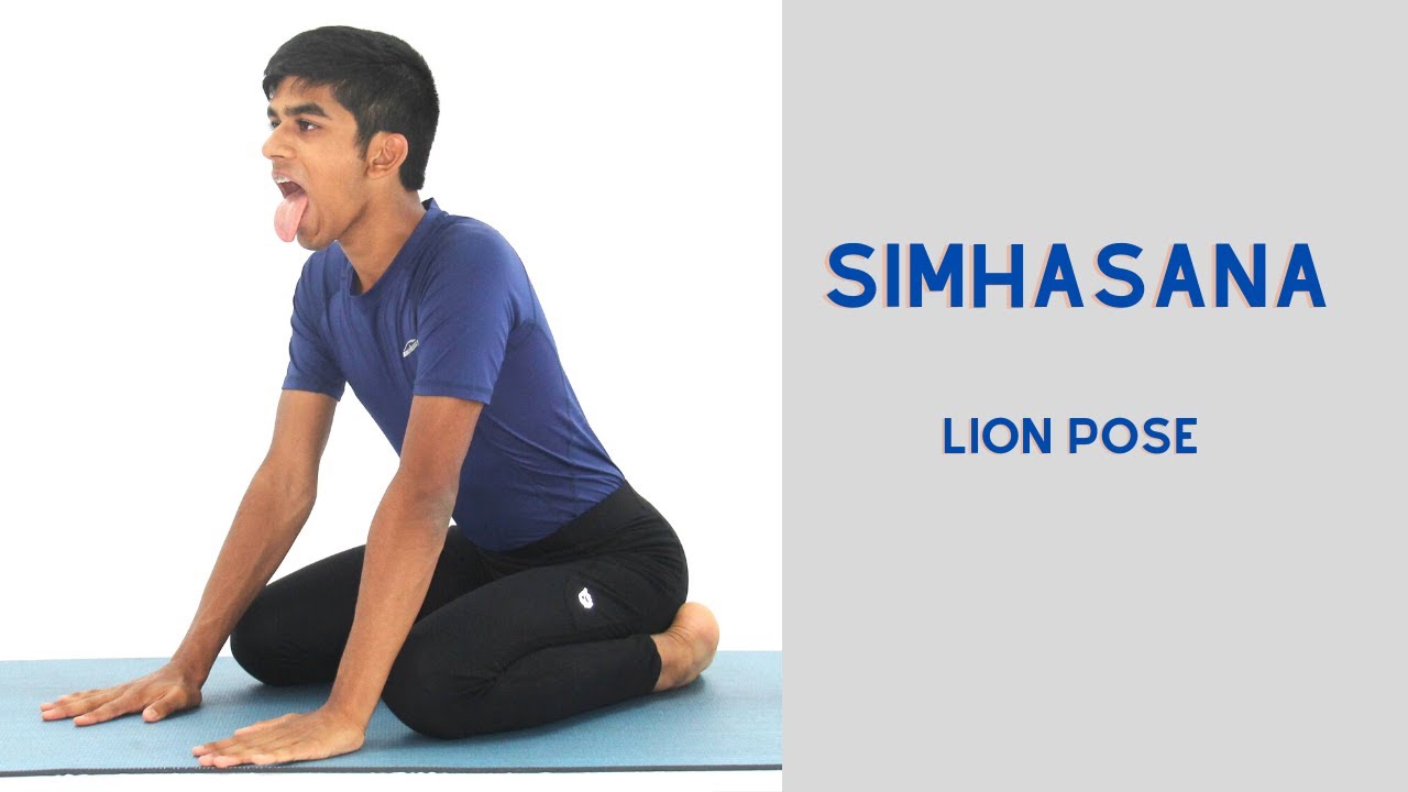 Simhasana {Lion Pose}-Steps And Benefits - Sarvyoga | Yoga