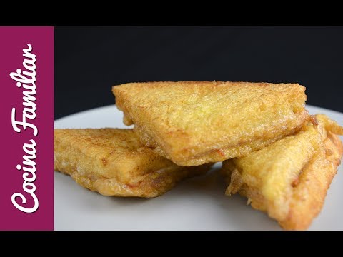 Como hacer un sándwich de jamón york y queso frito perfecto| Recetas de Javier Romero