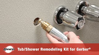 Tub/Shower 3-Handle Remodeling Kit for Gerber in Chrome by Danco, Inc. 2,596 views 8 months ago 1 minute, 41 seconds