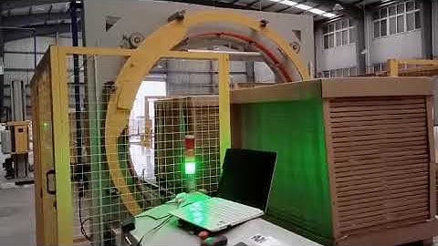 Pallet horizontal wrapping machine, furniture, sofa orbital wrapping machine