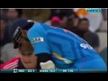 Hattrick sixes by rahul dravid  great commentary by harsha bhogle  goosebumps moment