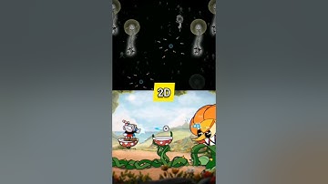 2D o 3D ¿Cuál es más fácil de hacer? #programacion #juegos