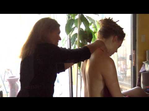 Sitting Up Back & Neck Massage, How To By Athena Jezik Austin Massage Therapists