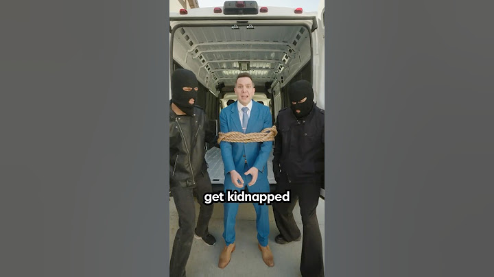 How To Survive A Kidnapping